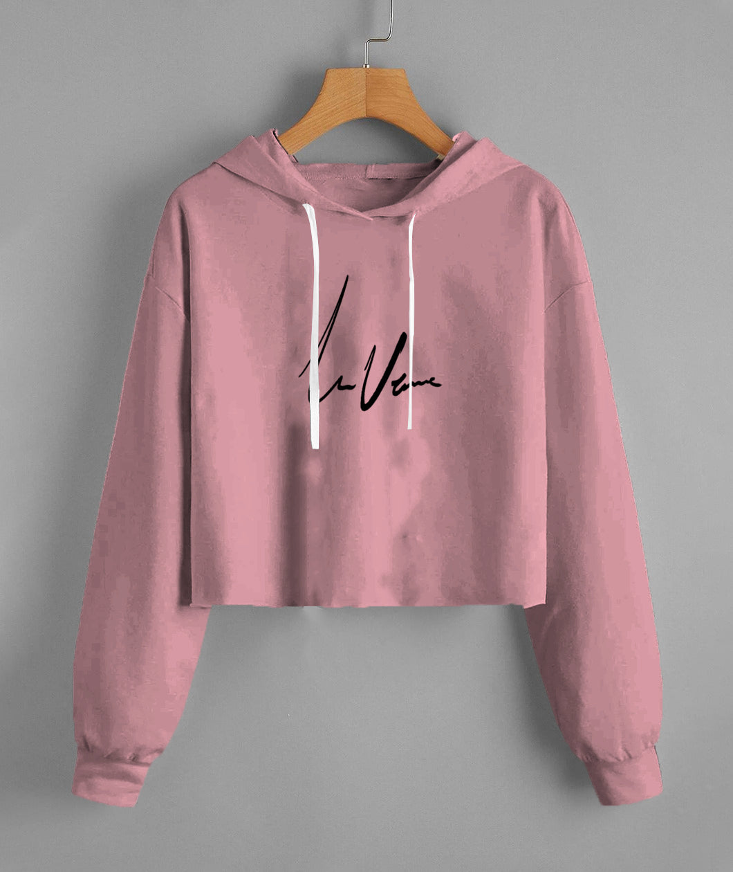 Lady'S Fleece Cropped Hoodie | Lane Seven LS12000