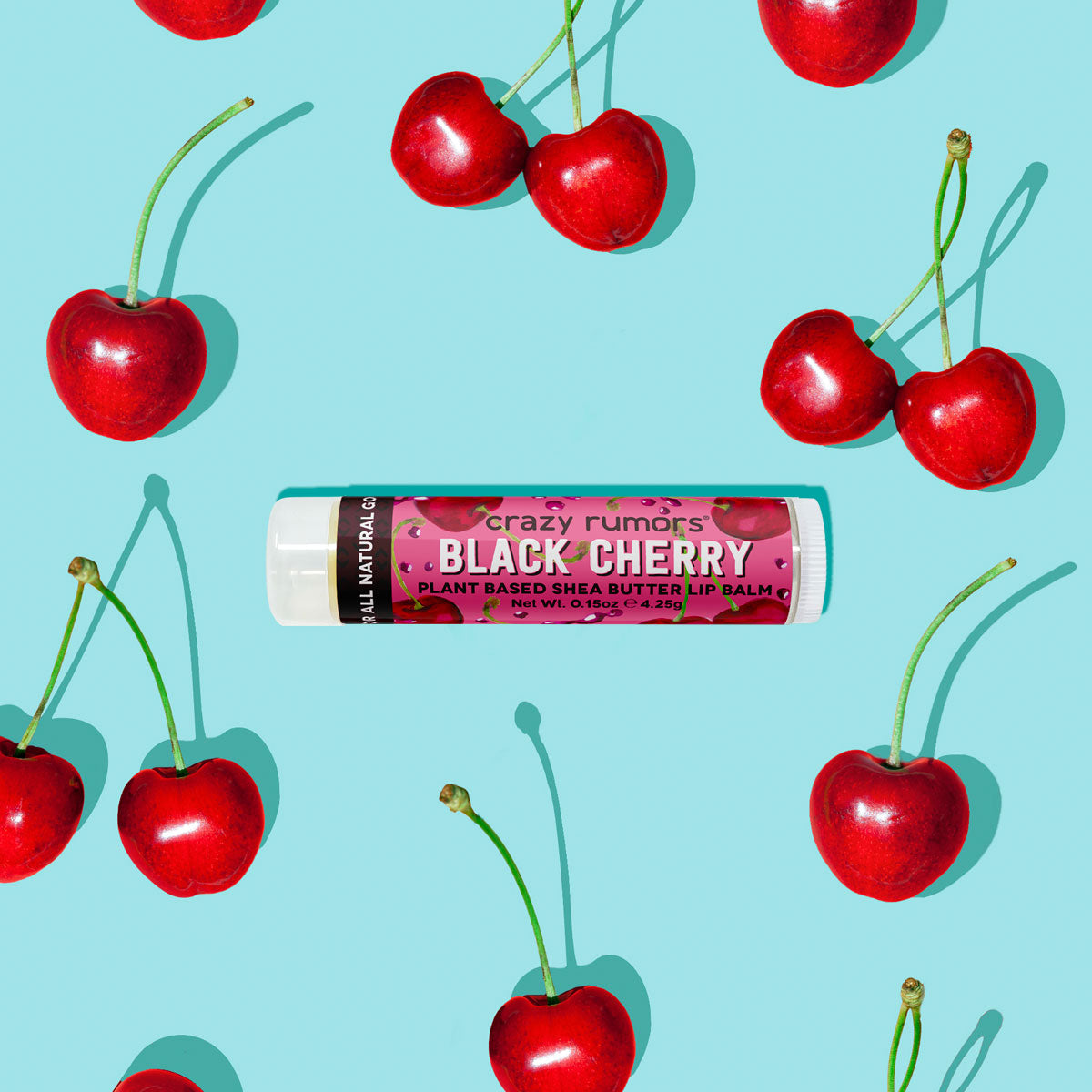 Crazy Rumors Black Cherry Lip Balm