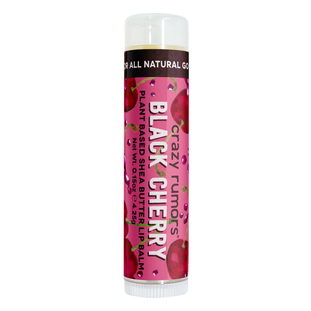 Crazy Rumors Black Cherry Lip Balm
