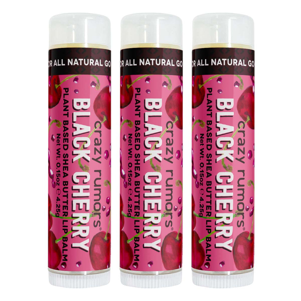Crazy Rumors Black Cherry Lip Balm