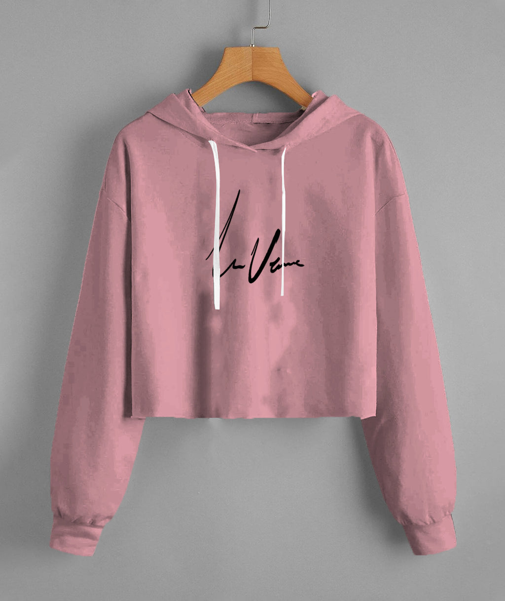 Lady'S Fleece Cropped Hoodie | Lane Seven LS12000