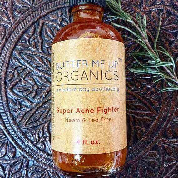 Butter Me Up™ Super Acne Fighter – Organic Acne Treatment Serum