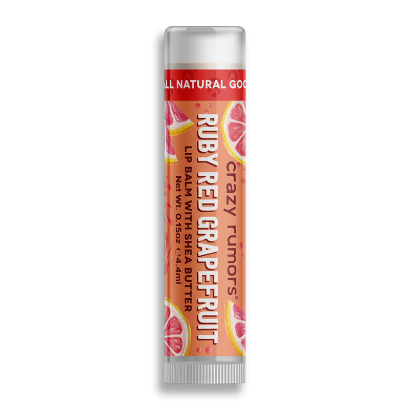 Crazy Rumors Ruby Red Grapefruit Lip Balm