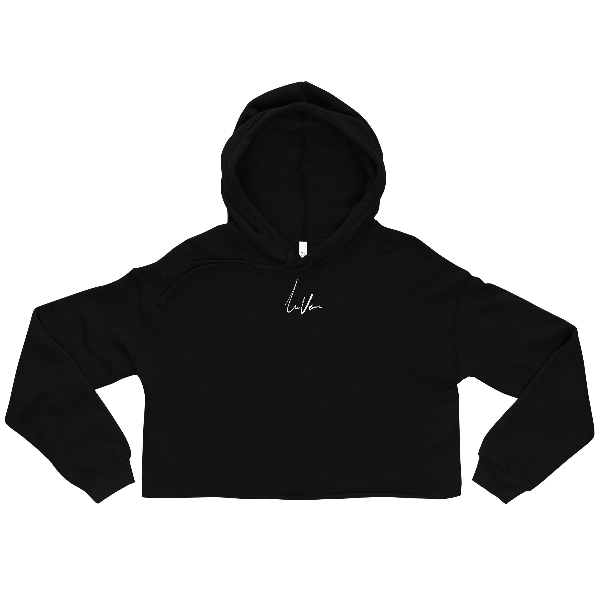 Aurvena “Scribble” Crop Hoodie